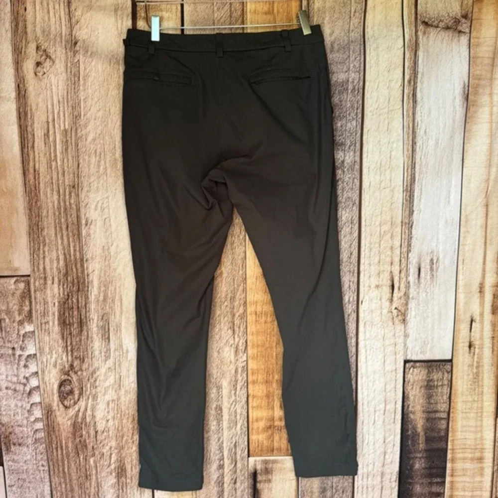 Lululemon ABC Pants‎ Slim Fit Dark Gray Travel Tech Versatile Comfort Size 32